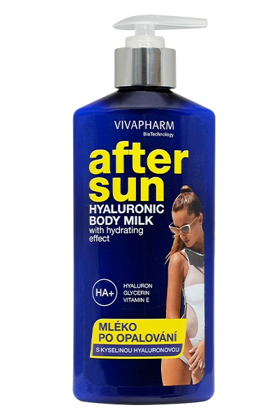 Mléko po opalování s kyselinou hyaluronovou VIVAPHARM 300 ml