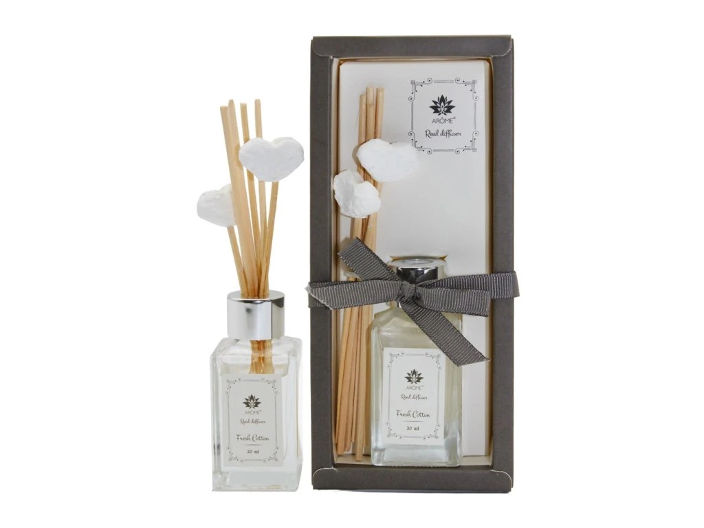 ARÔME Difuzér 30 ml s tyčinkami, Fresh Cotton 1 ks