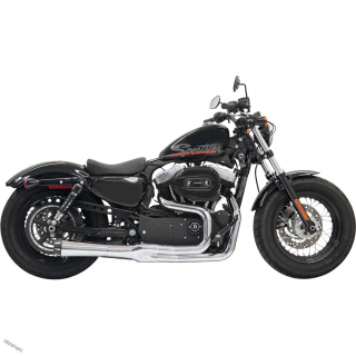 Výfuky Bassani RAGE 2 MEGA pro Harley Davidson XL 04-13