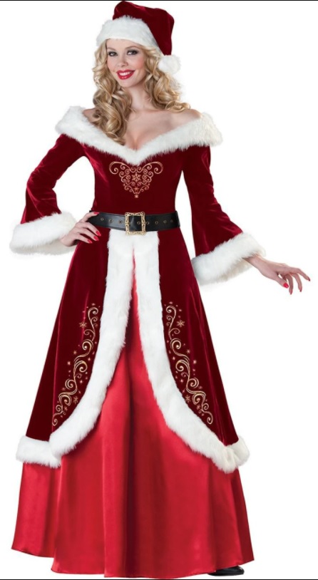 Kostým paní Santa Klausová
