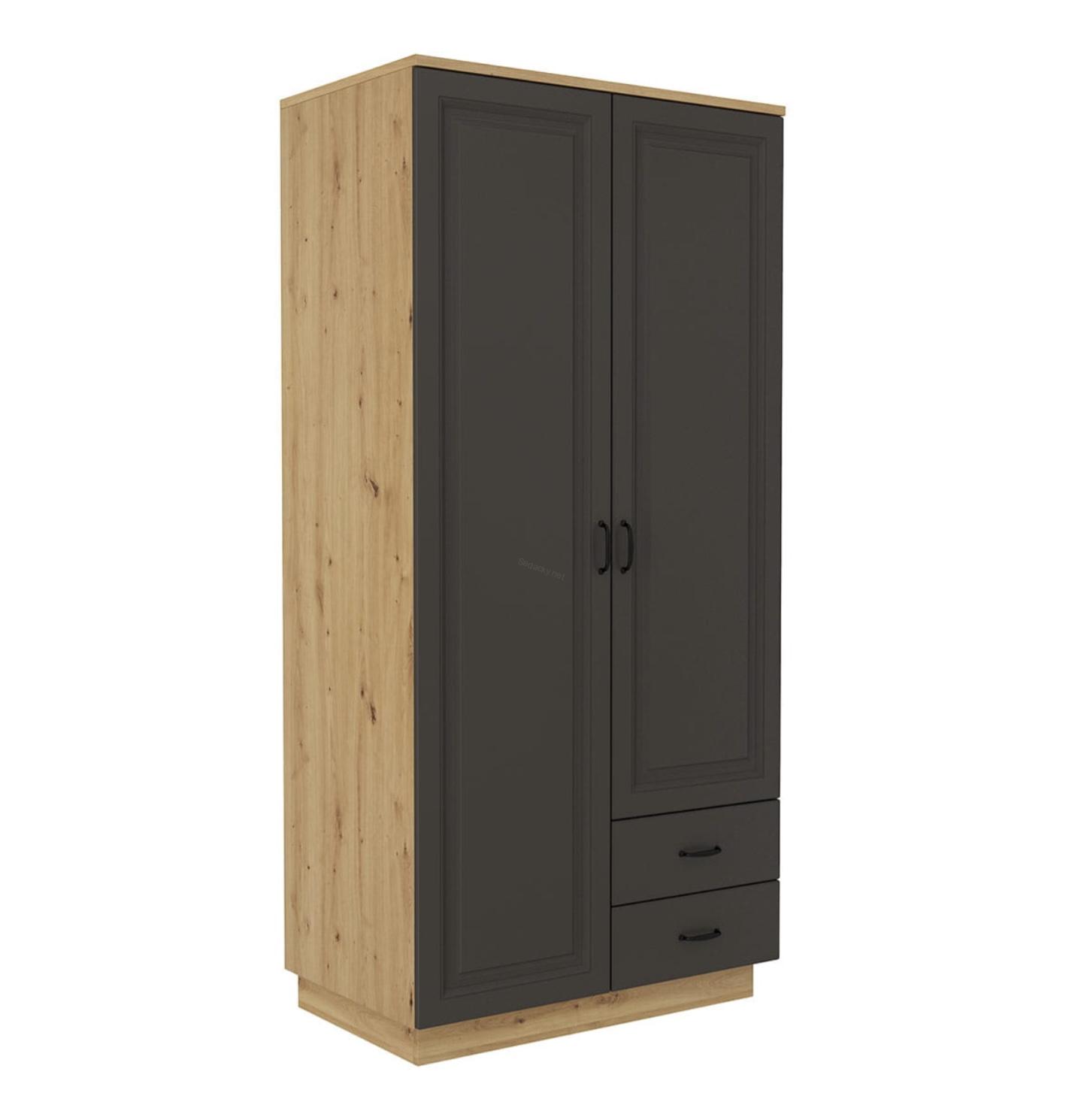 Šatní skříň Flawia 120 cm 2D2S