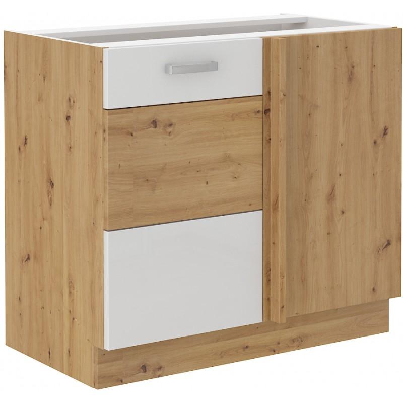 Rohová skříňka Artisan 105 DN 1F BB