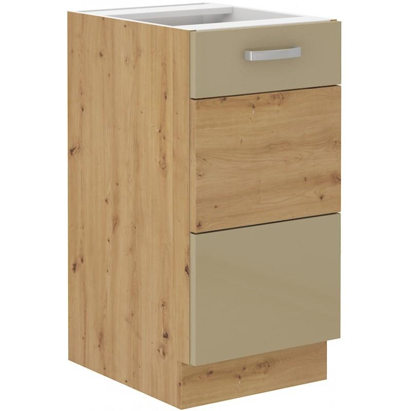 Spodní skříňka Artisan - cappuccino lesk 40 D 1F BB 