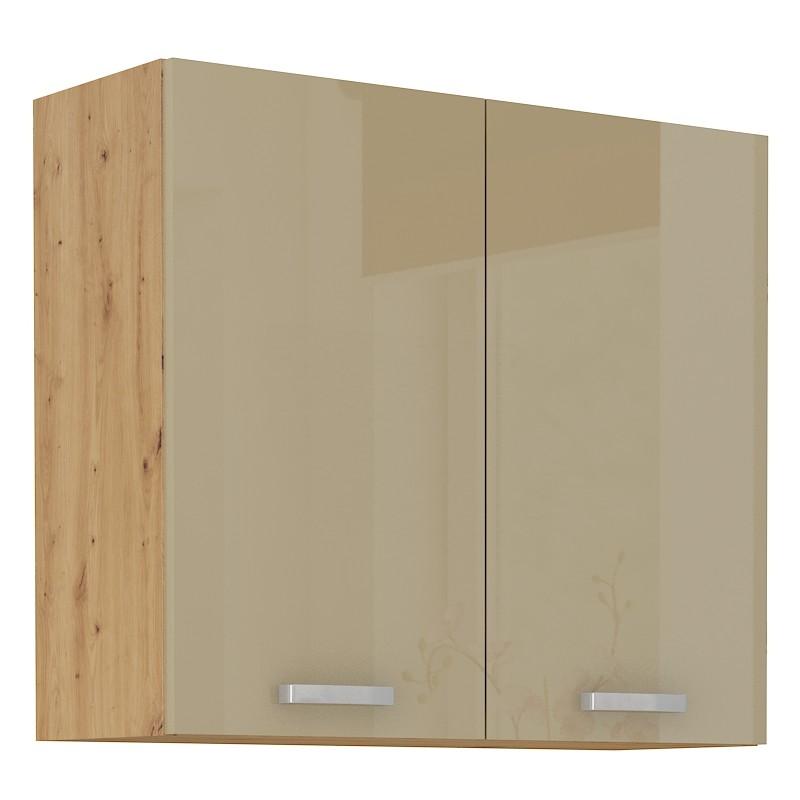 Horní skříňka Artisan - cappuccino lesk 80 G-72 2F