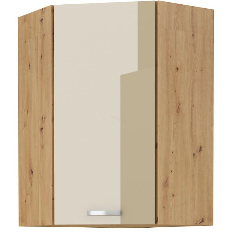 Horní skříňka Artisan - cappuccino lesk 58x58 GN-90 1F