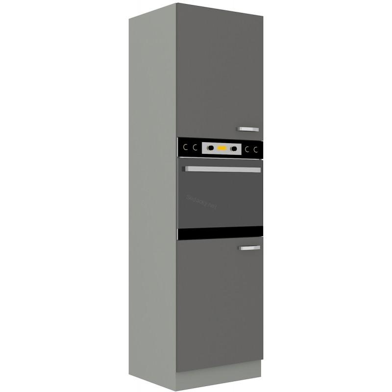 Skříň na vestavěnou troubu Grey 60 DP-210 2F