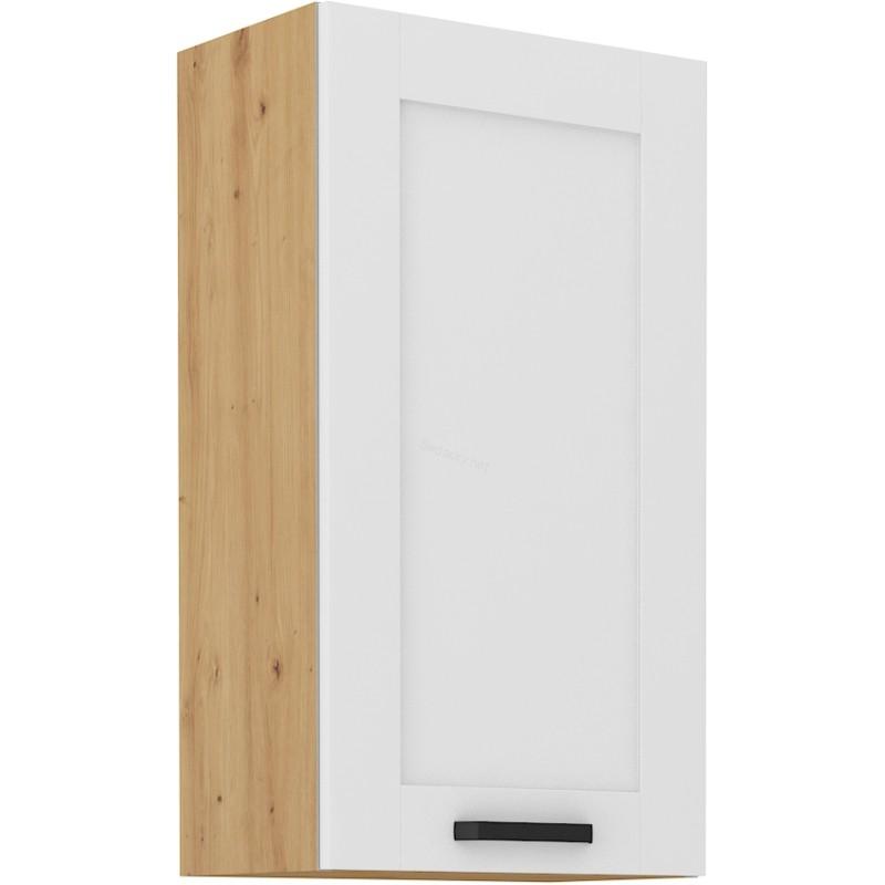 Horní skříňka Luna bílá/dub artisan 50 G-90 1F