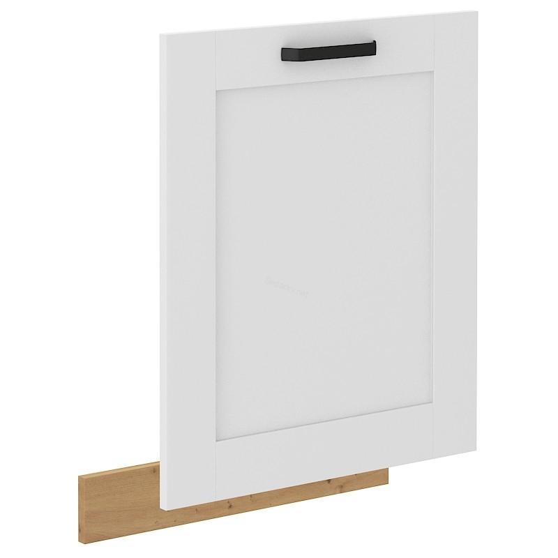 Kuchyňská dvířka Luna bílá/dub artisan ZM 713x596
