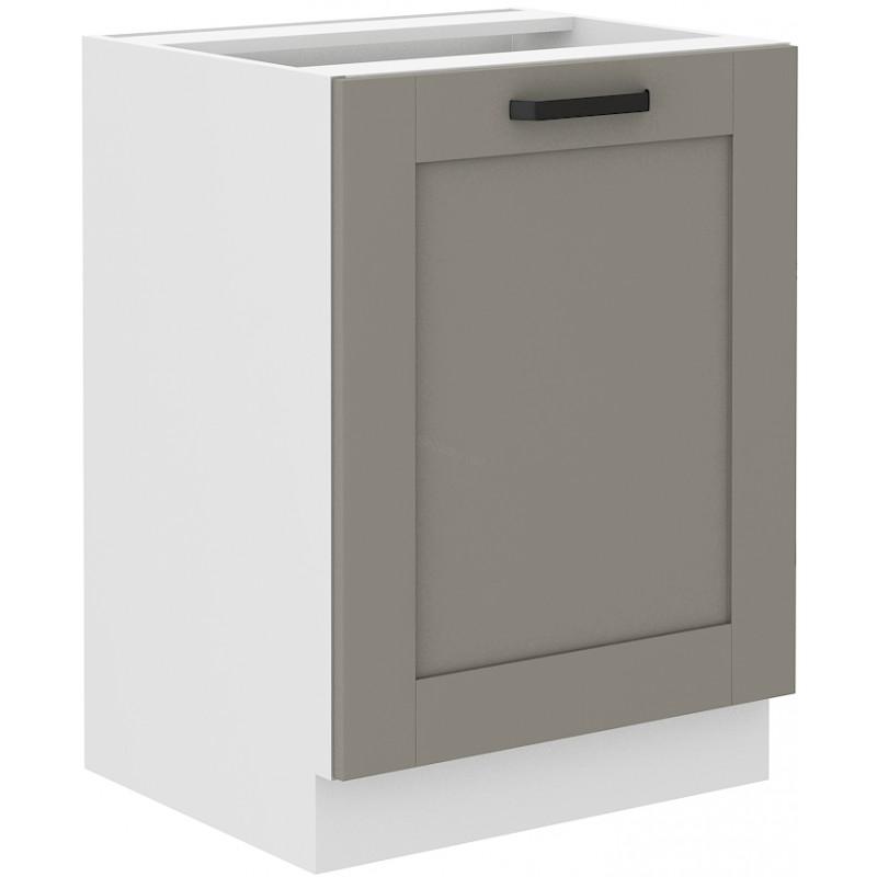 Spodní skříňka Luna Claygrey/bílá 60 D 1F BB