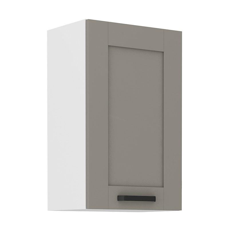 Horní skříňka Luna Claygrey/bílá 45 G-72 1F