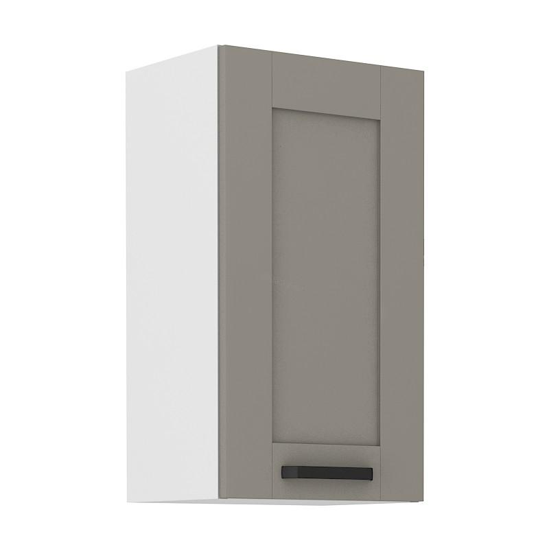 Horní skříňka Luna Claygrey/bílá 40 G-72 1F