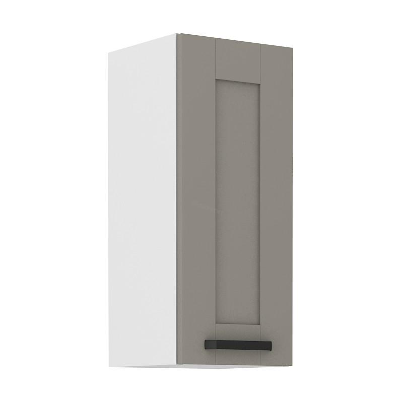 Horní skříňka Luna Claygrey/bílá 30 G-72 1F