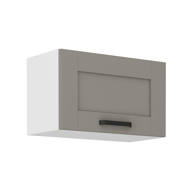 Horní skříňka Luna Claygrey/bílá 60 GU-36 1F