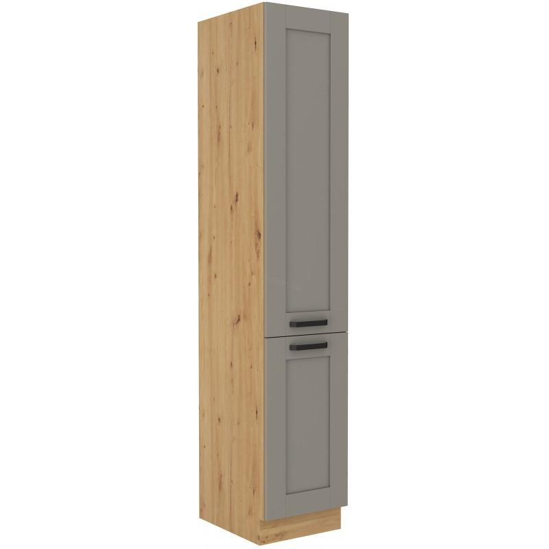 Potravinová skříň Luna Claygrey/artisan 40 DK-210 2F