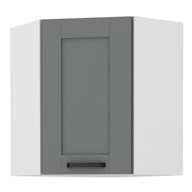 Horní skříňka Luna Dustgrey/bílá 58x58 GN-72 1F