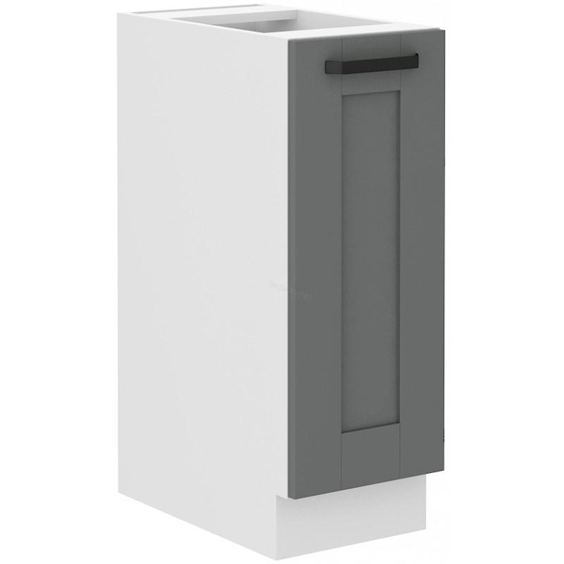 Spodní regál Luna Dustgrey/bílá 30 D CARGO BB