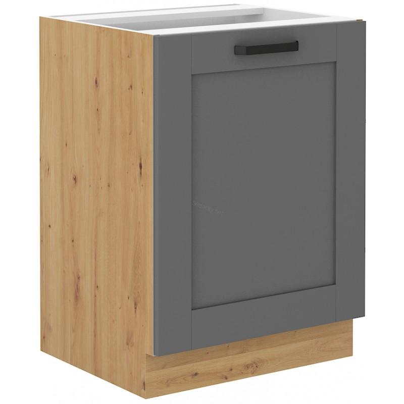 Spodní skříňka Luna Dustgrey/artisan 60 D 1F BB