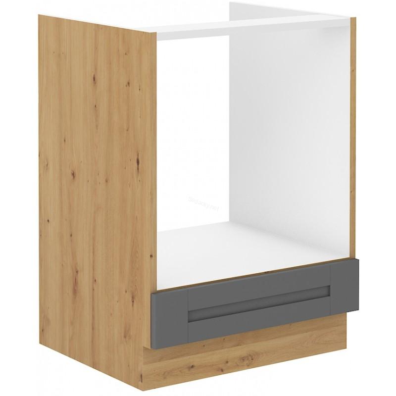 Spodní skříňka Luna Dustgrey/artisan 60 D GAZ BB