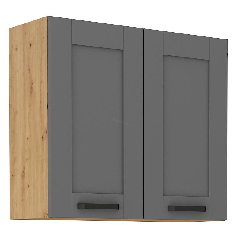 Horní skříňka Luna Dustgrey/artisan 80 G-72 2F