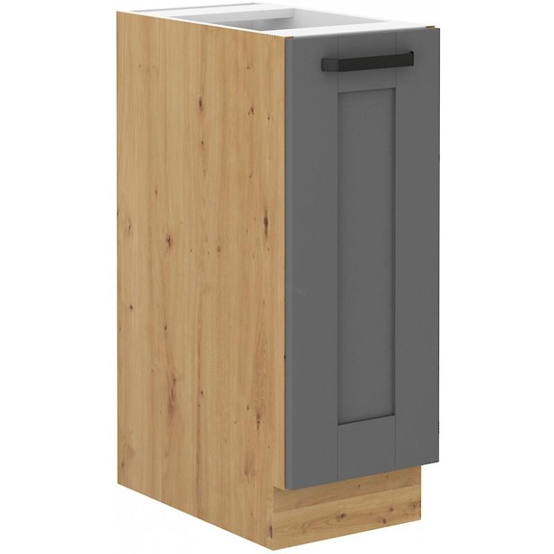Spodní regál Luna Dustgrey/artisan 30 D CARGO BB
