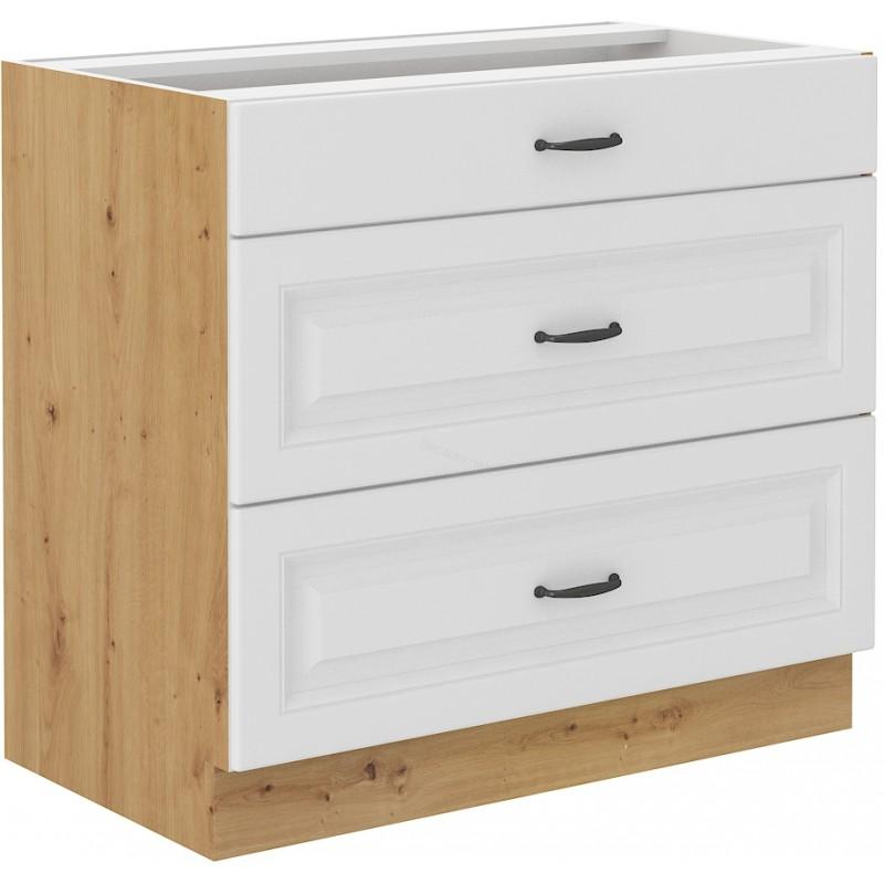 Spodní skříňka Stilo bílá/artisan 80 D 3S BB