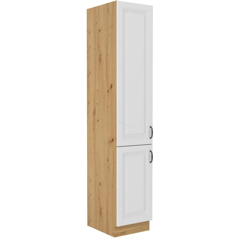 Potravinová skříň Stilo bílá/artisan 40 DK-210 2F