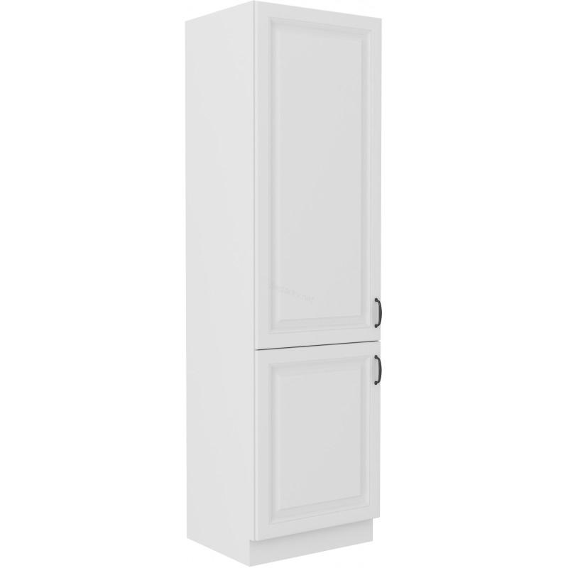 Skříň na vestavěnou lednici Stilo bílá/bílá 60 LO-210 2F