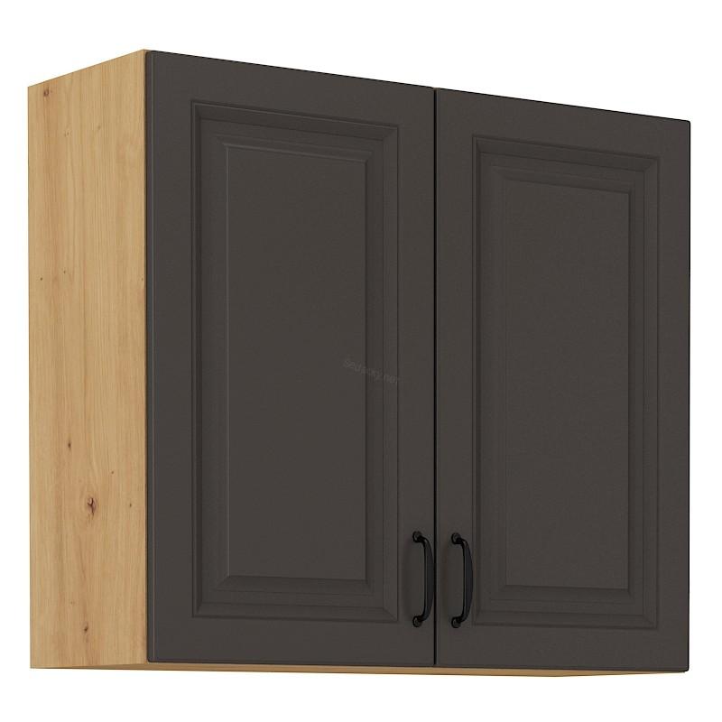 Horní skříňka Stilo grafit/artisan 80 G-72 2F