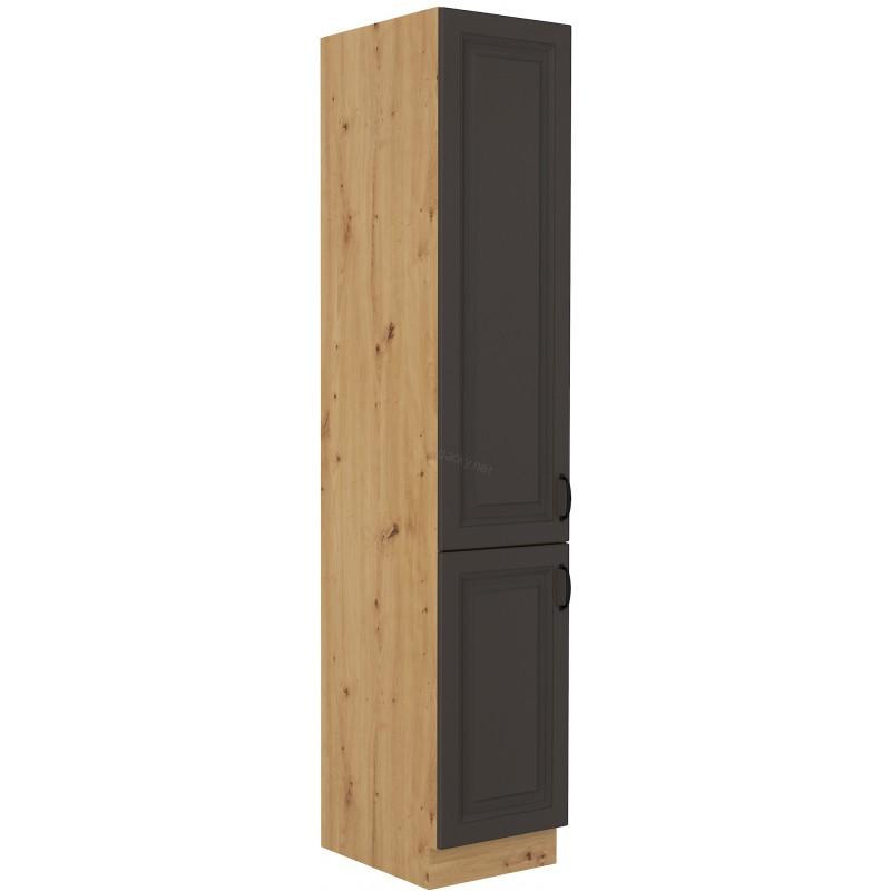 Potravinová skříň Stilo grafit/artisan 40 DK-210 2F