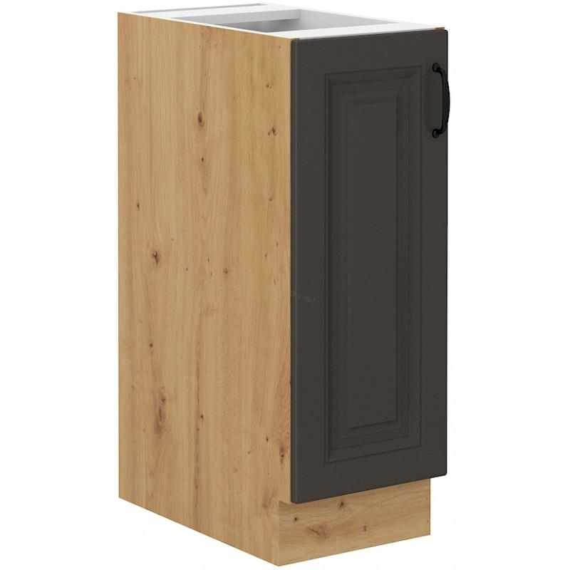 Spodní regál Stilo grafit/artisan 30 D CARGO BB
