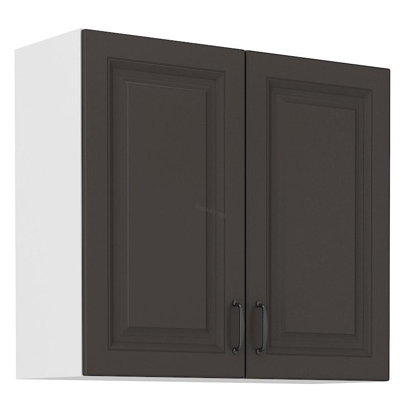 Horní skříňka Stilo grafit/bílá 80 G-72 2F