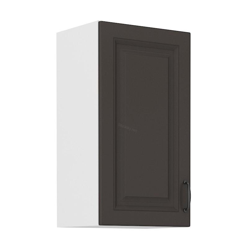 Horní skříňka Stilo grafit/bílá 40 G-72 1F