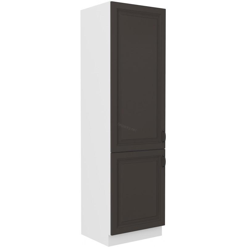 Potravinová skříň Stilo grafit/bílá 60 DK-210 2F