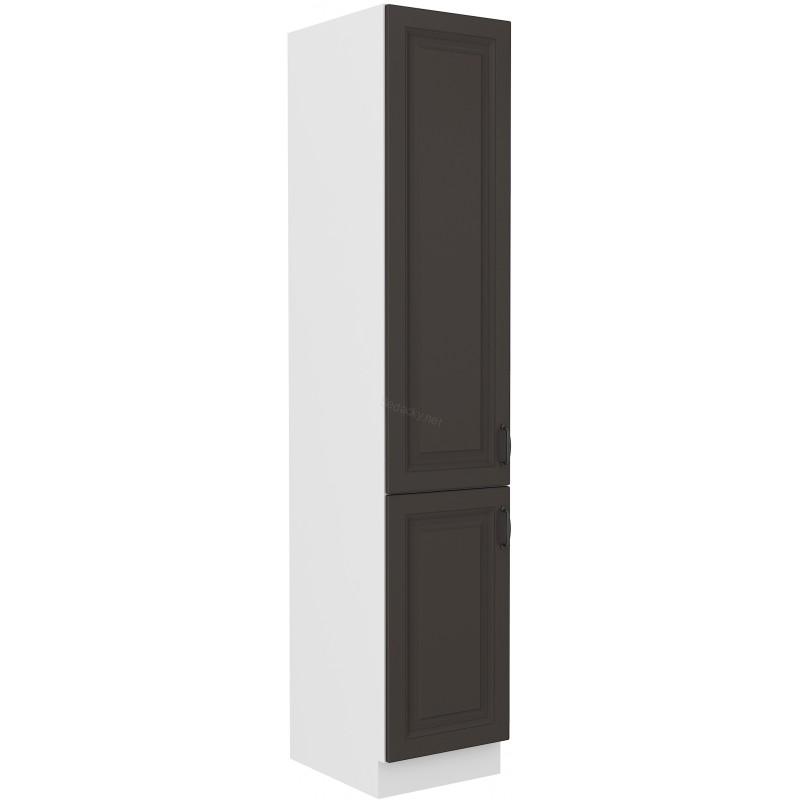 Potravinová skříň Stilo grafit/bílá 40 DK-210 2F