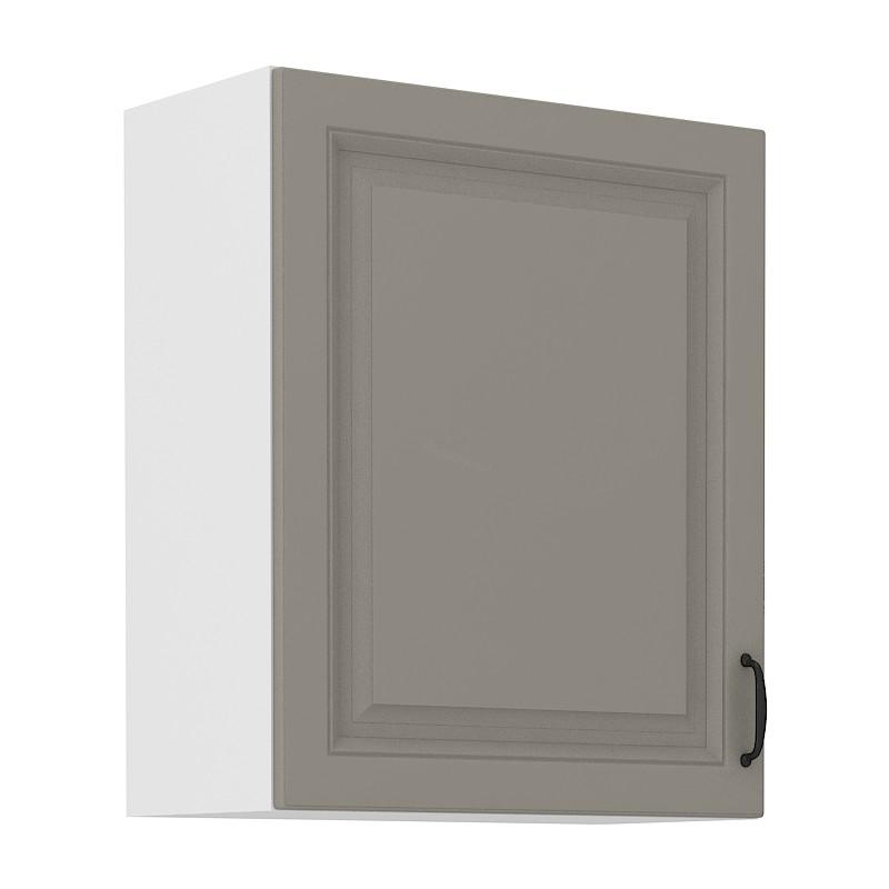 Horní skříňka Stilo Claygrey/bílá 60 G-72 1F 