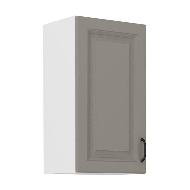 Horní skříňka Stilo Claygrey/bílá 40 G-72 1F