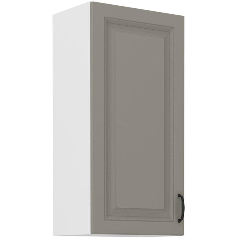 Horní skříňka Stilo Claygrey/bílá 45 G-90 1F