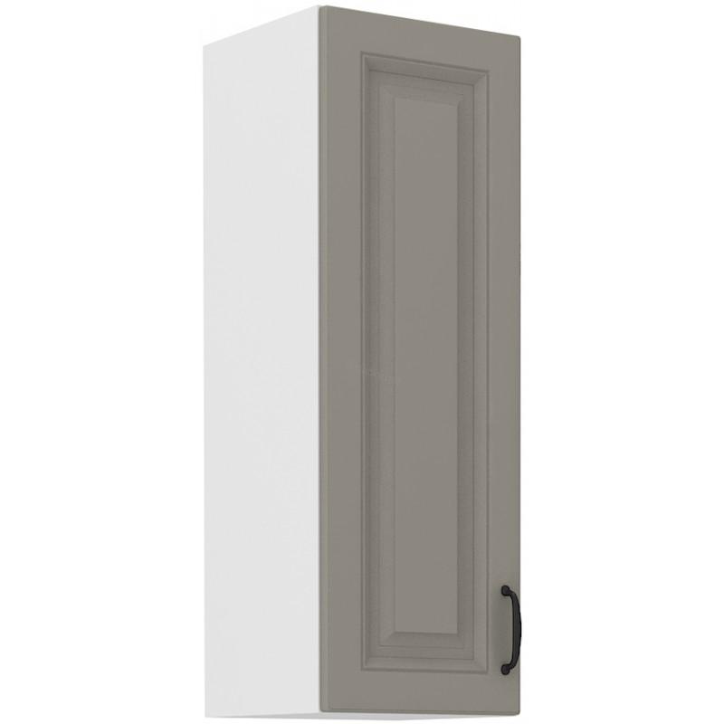 Horní skříňka Stilo Claygrey/bílá 30 G-90 1F