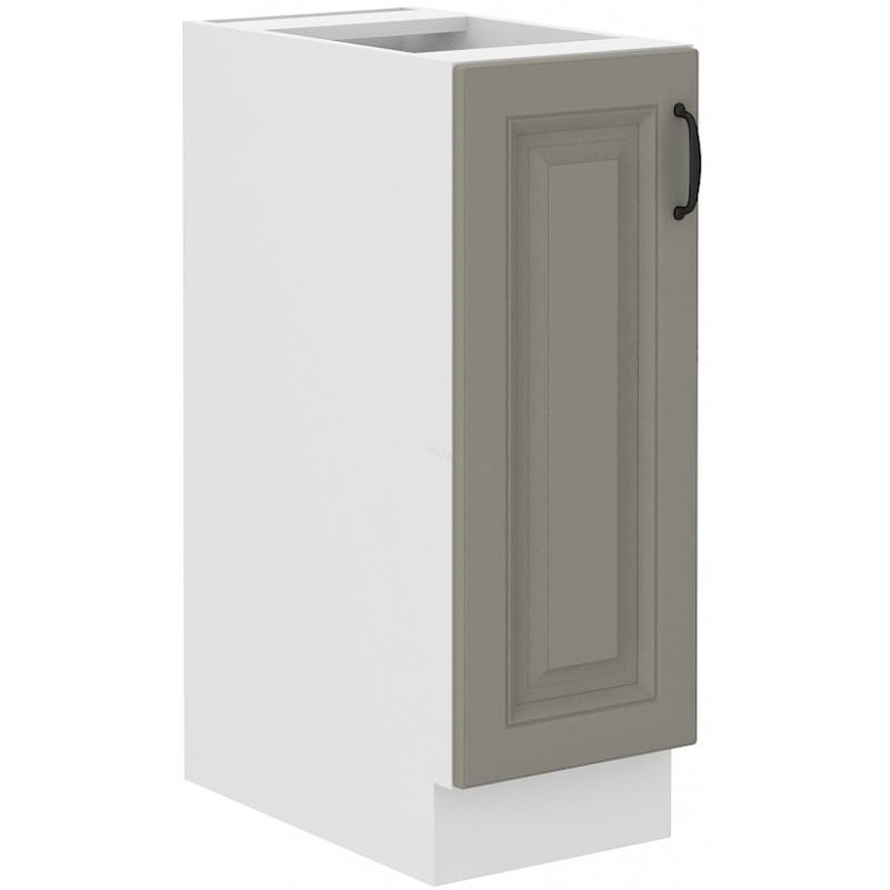 Spodní regál Stilo Claygrey/bílá 30 D CARGO BB