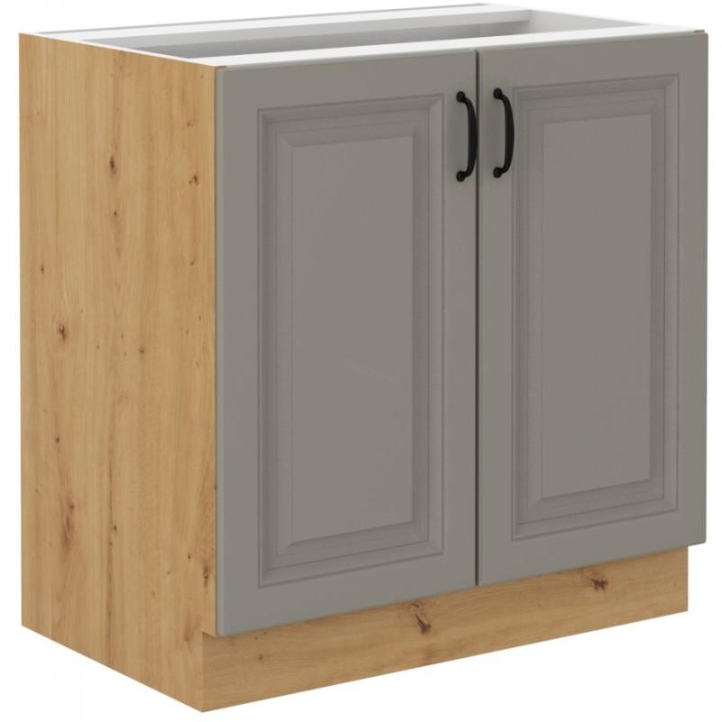 Spodní skříňka Stilo Claygrey/artisan 80 D 2F BB