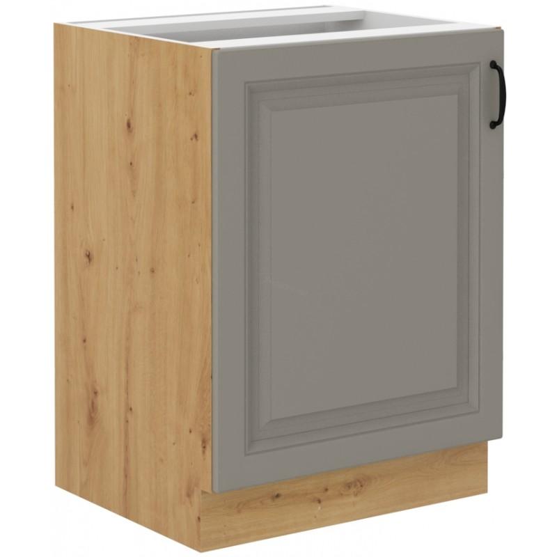 Spodní skříňka Stilo Claygrey/artisan 60 D 1F BB