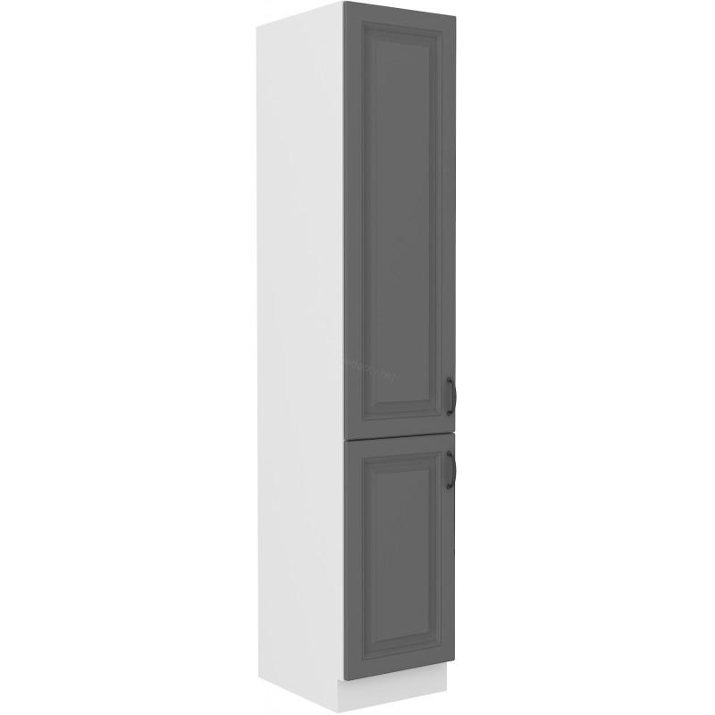 Potravinová skříň Stilo Dustgrey/bílá 40 DK-210 2F