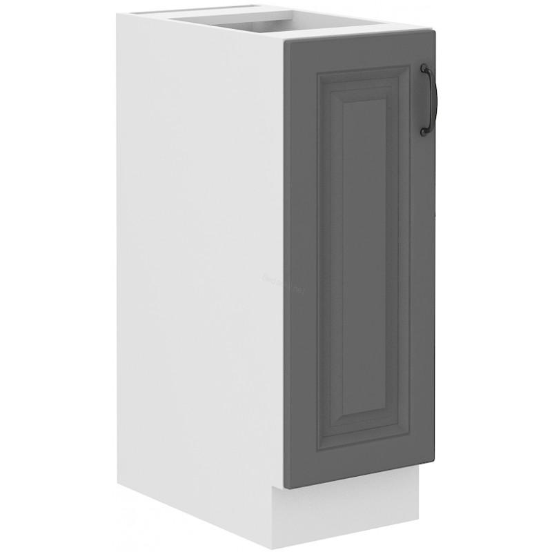 Spodní regál Stilo Dustgrey/bílá 30 D CARGO BB