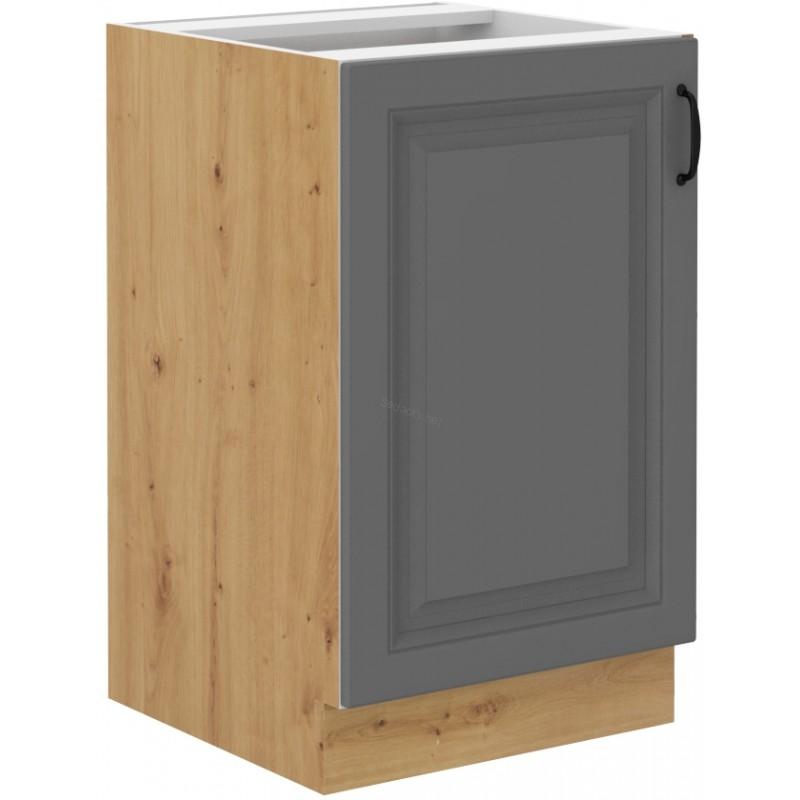 Spodní skříňka na dřez Stilo Dustgrey/artisan 50 ZL 1F BB