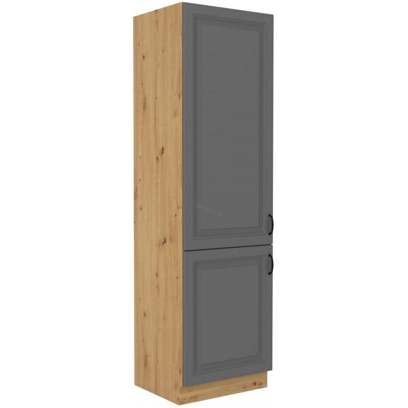 Potravinová skříň Stilo Dustgrey/artisan 60 DK-210 2F