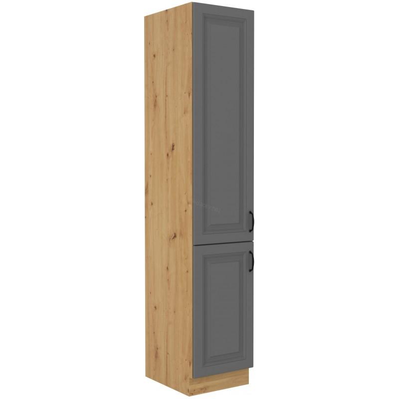 Potravinová skříň Stilo Dustgrey/artisan 40 DK-210 2F