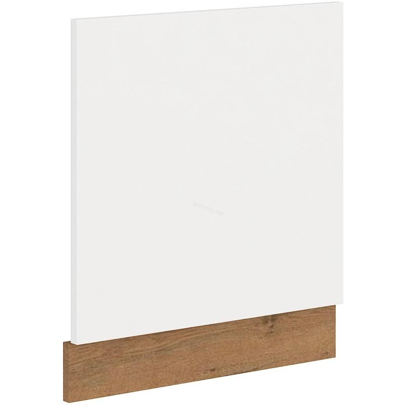 Kuchyňská dvířka Vigo dub Lancelot/bílý lesk ZM 570x596
