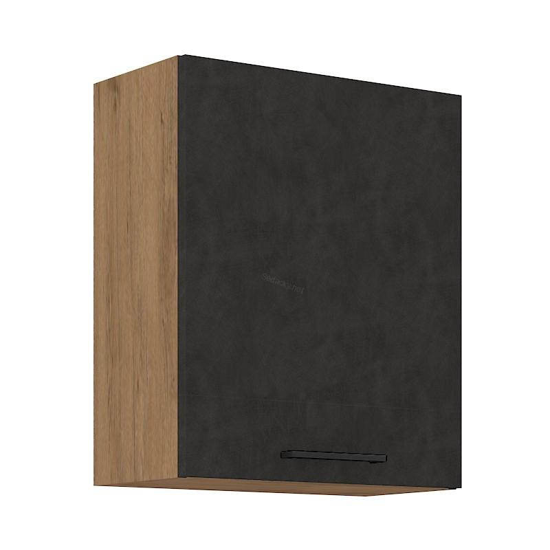 Horní skříňka Vigo dub Lancelot/grafit 60 G-72 1F