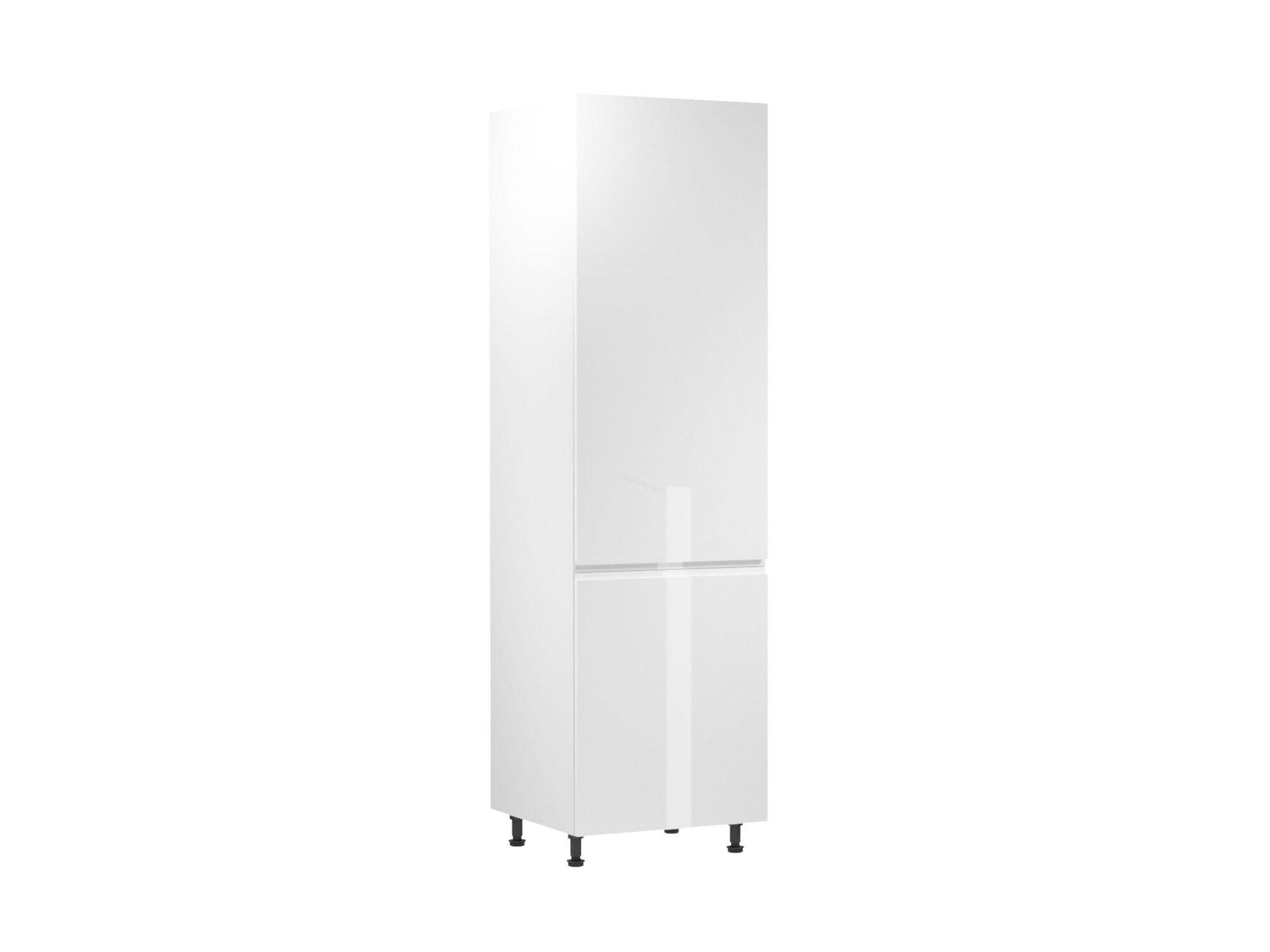 Skříň na vestavěnou lednici Aspen bílá/bílá D60ZL P