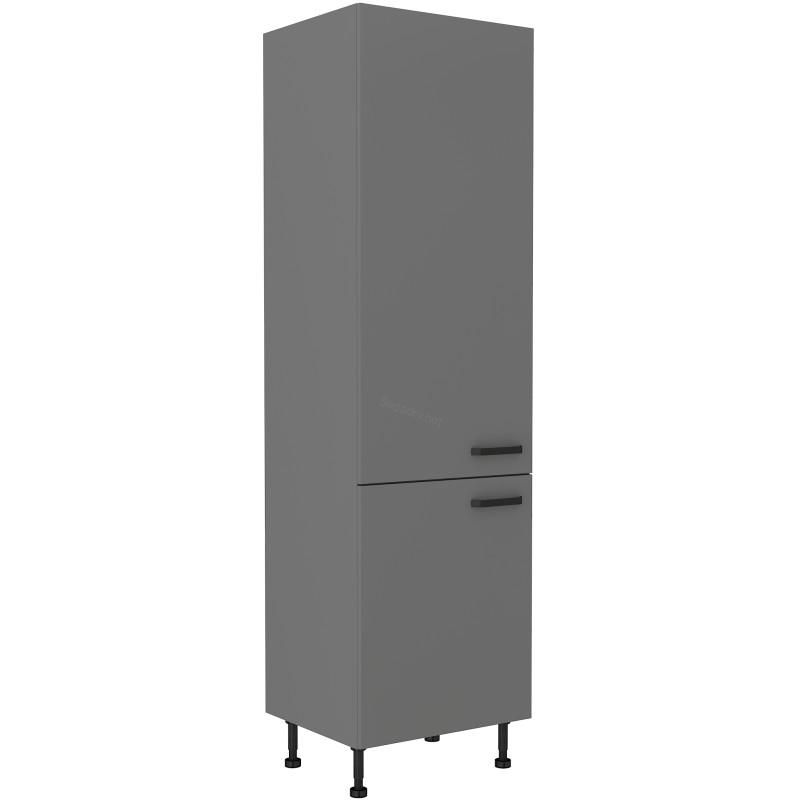 Skříň na vestavěnou lednici Nessa/antracit 60 LO-215 2F